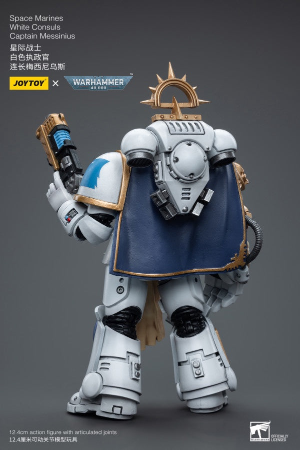 White Consuls Captain Messinius Space Marines Joy Toy
