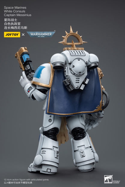 White Consuls Captain Messinius Space Marines Joy Toy