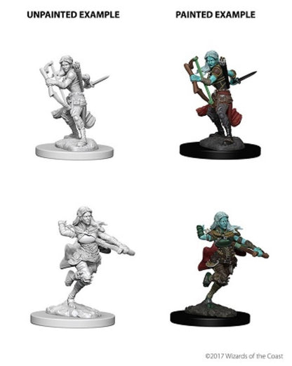 D&D Unpainted Minis Wv4 Air Genasi Female Rogue