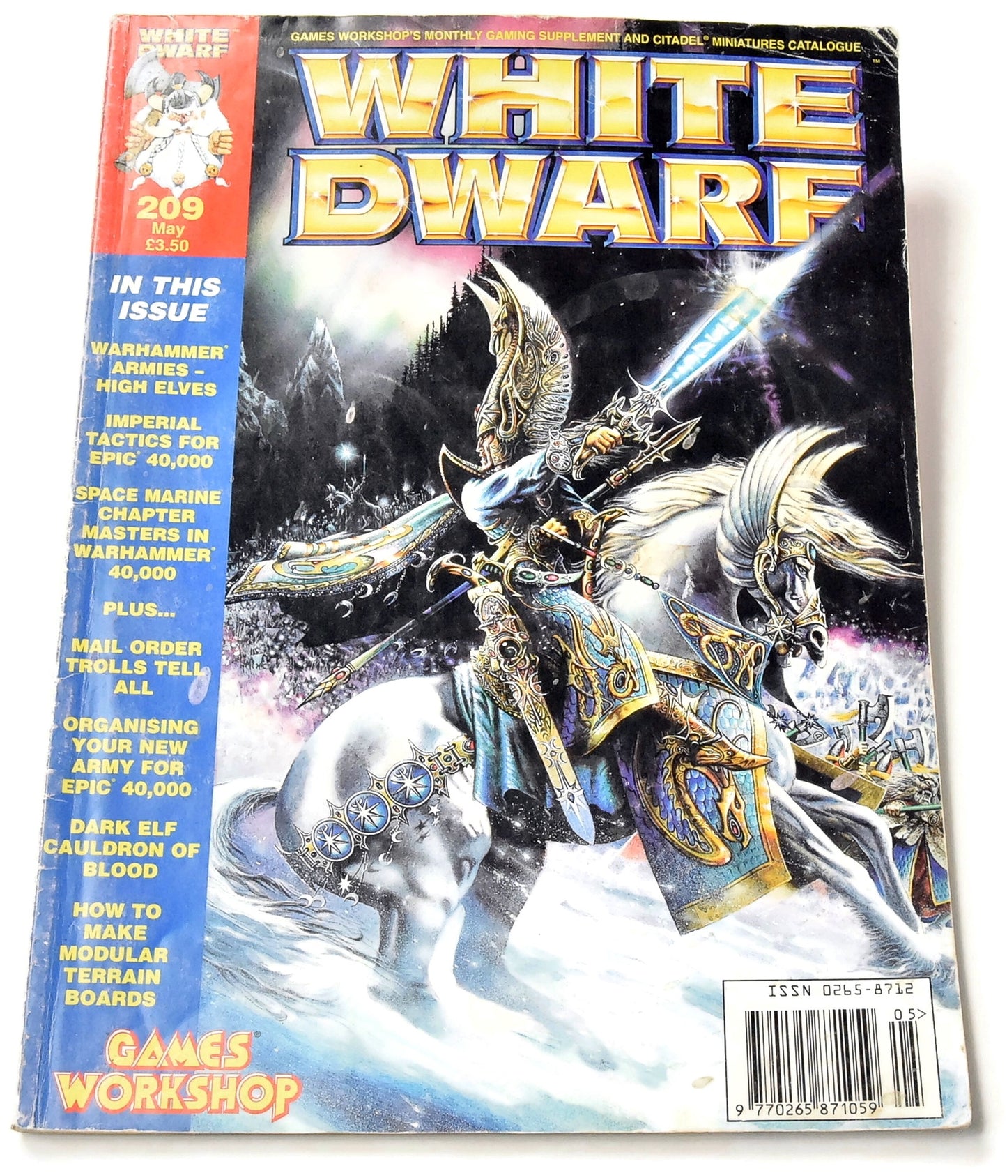 WHITE DWARF Issue 209 Used Acceptable Condition