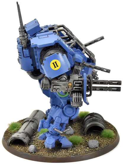 SPACE MARINES Combinaison de combat tactique Invictor n° 1, peinte par un professionnel, Ultramarines 40K