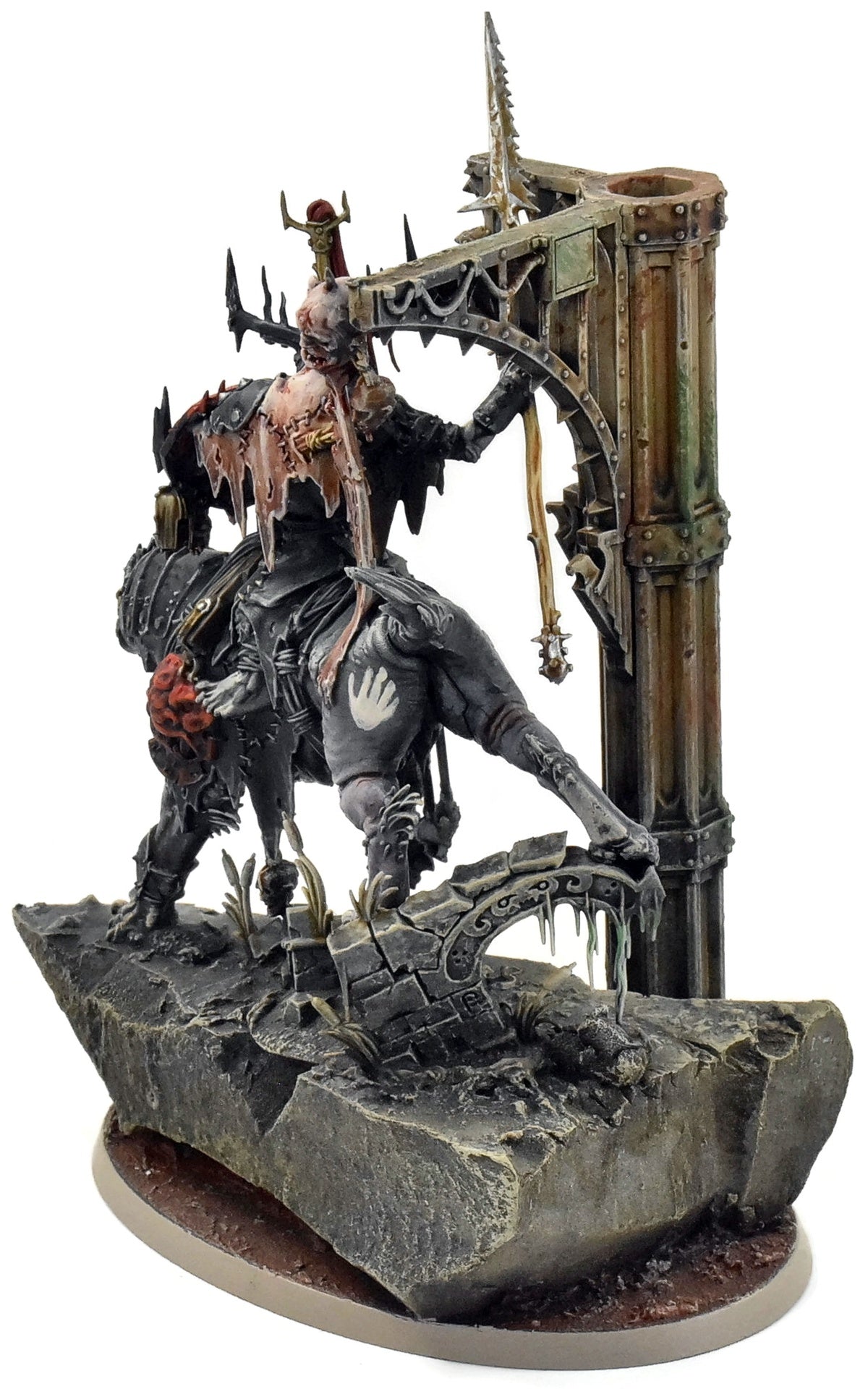 ORRUK WARCLANS Killaboss on Great Gnashtoof #1 PRO PAINTED Sigmar