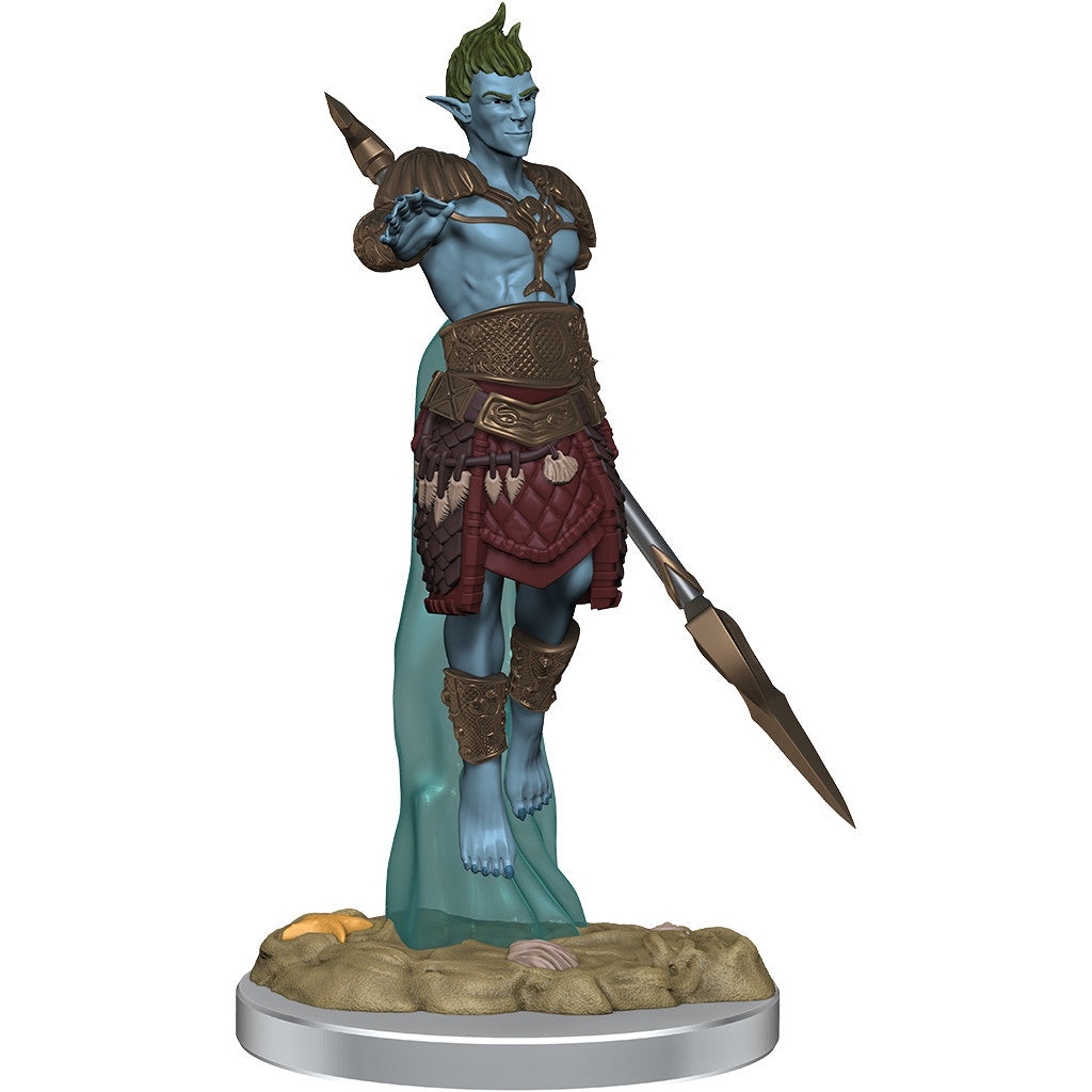 D&d Unpainted Minis Wv20 Sea Elf Fighters