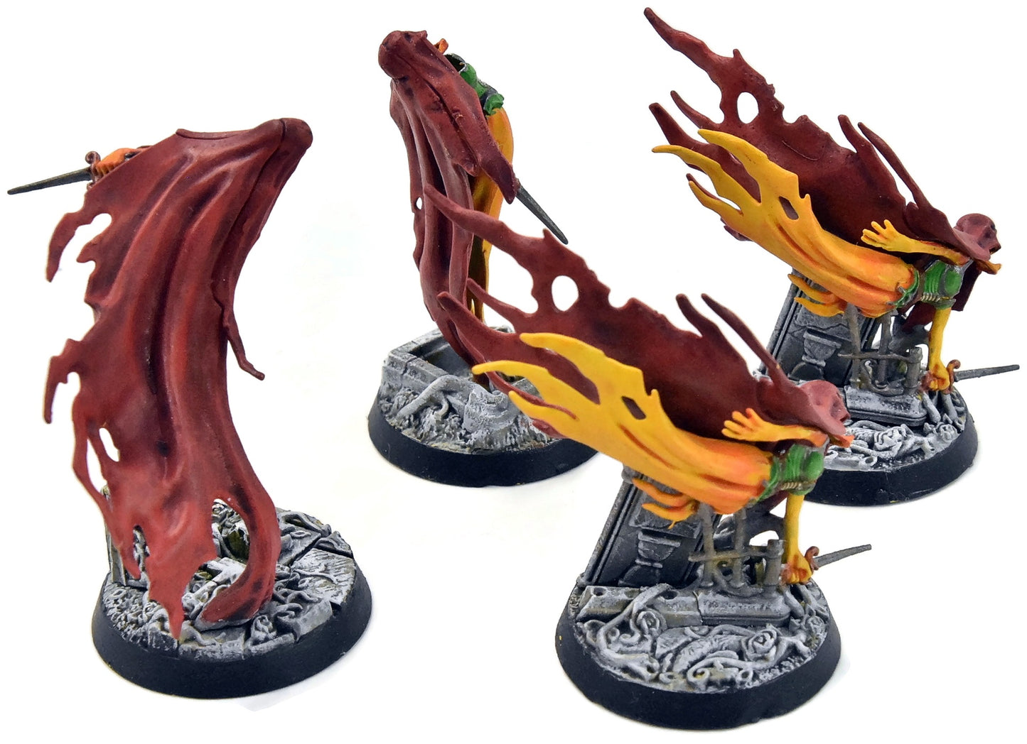 NIGHTHAUNT 4 Myrmourn Banshees #2 WELL PAINTED Sigmar