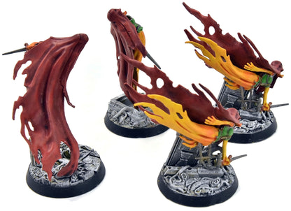 NIGHTHAUNT 4 Myrmourn Banshees #2 WELL PAINTED Sigmar