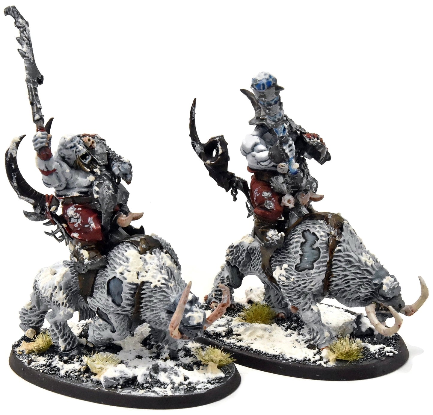 OGRE KINGDOMS Mournfang Cavalry Pack #1 PRO PAINTED Sigmar