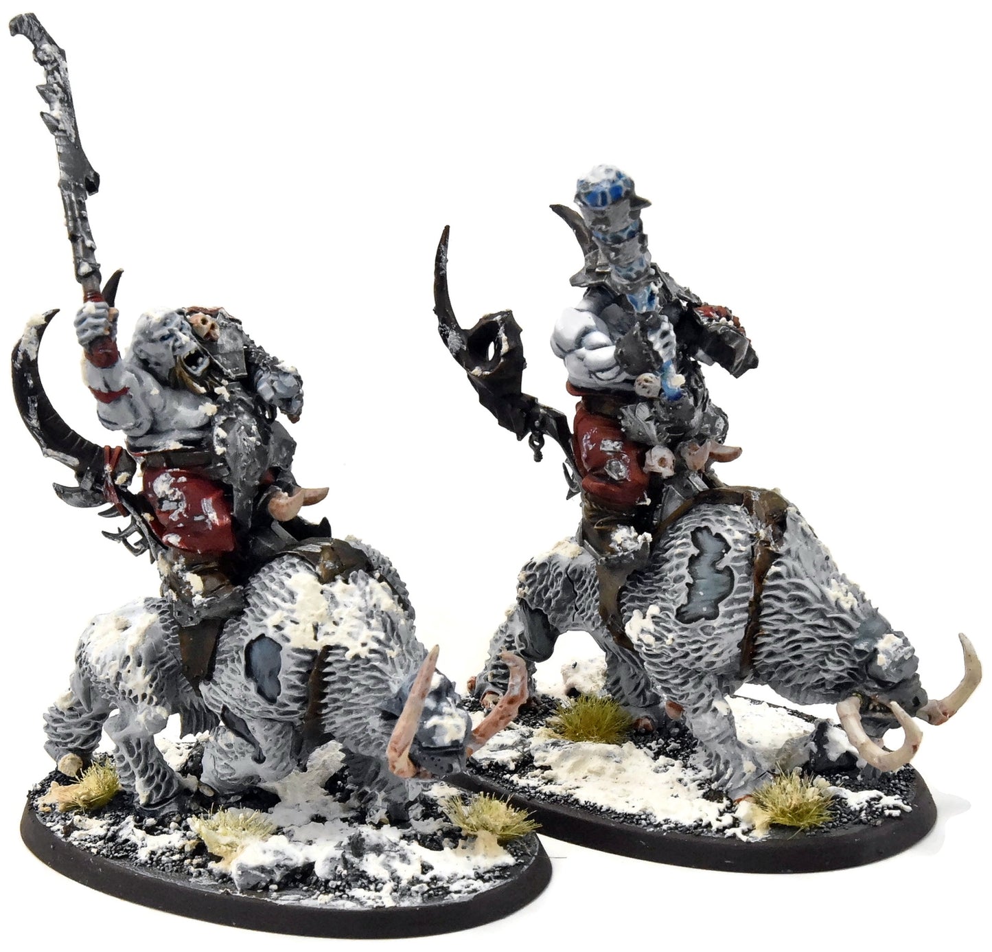 OGRE KINGDOMS Mournfang Cavalry Pack #1 PRO PAINTED Sigmar