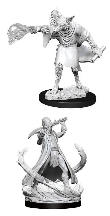 D&d Unpainted Minis Wv11 Arcanaloth And Ultraloth