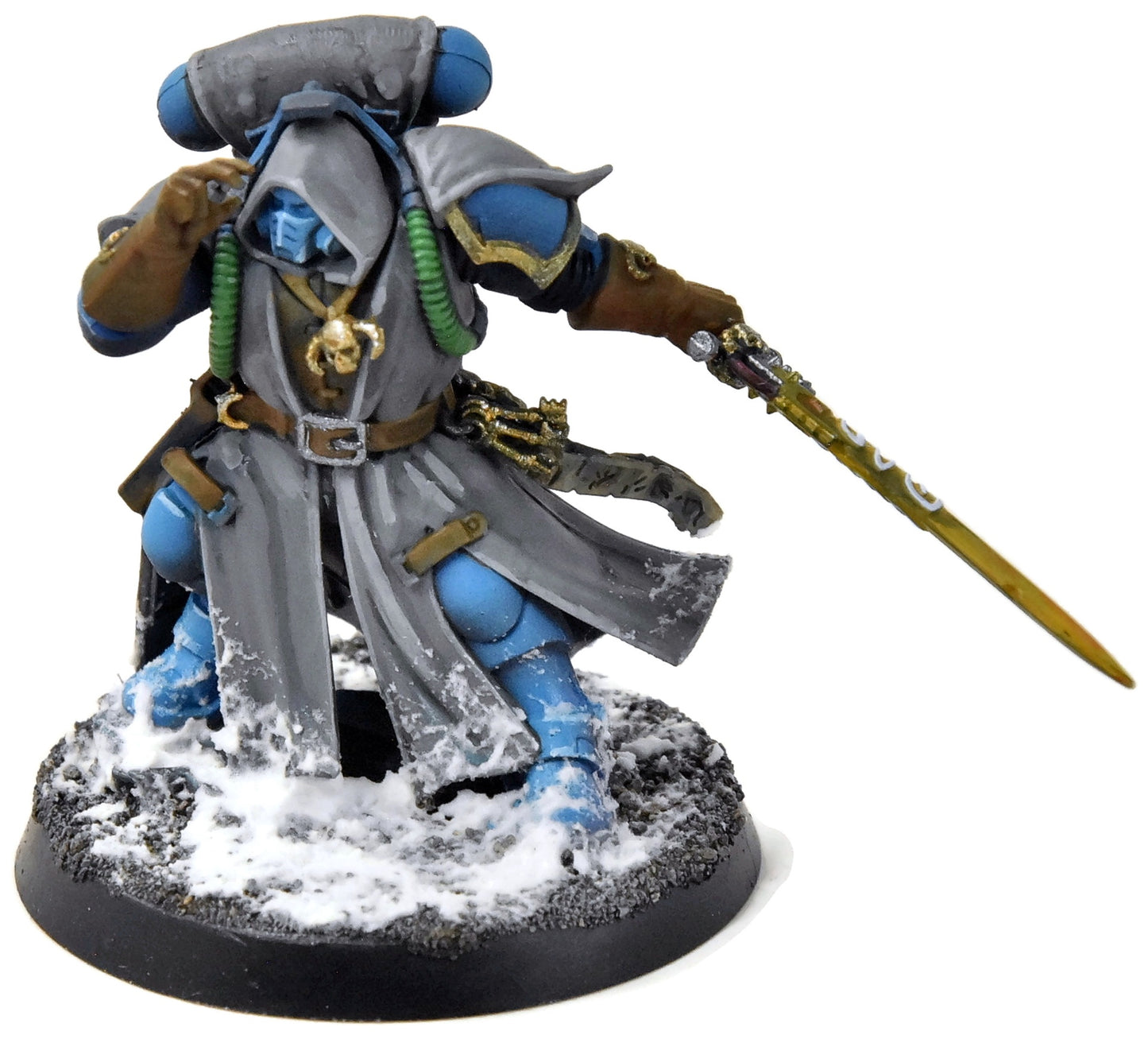 Space Marines Primaris Bibliothécaire en armure Phobos n° 1, peinture de qualité, Warhammer 40K