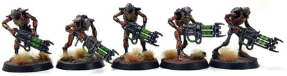 NECRONS 10 Warriors #4 WELL PAINTED Warhammer 40K 4954