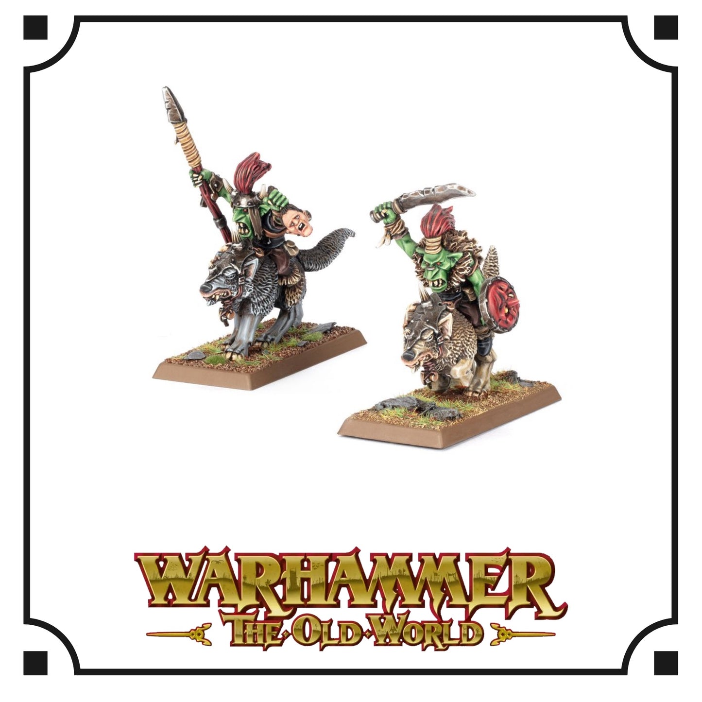 Orc & Goblin Tribes Goblin Wolf Rider Bosses