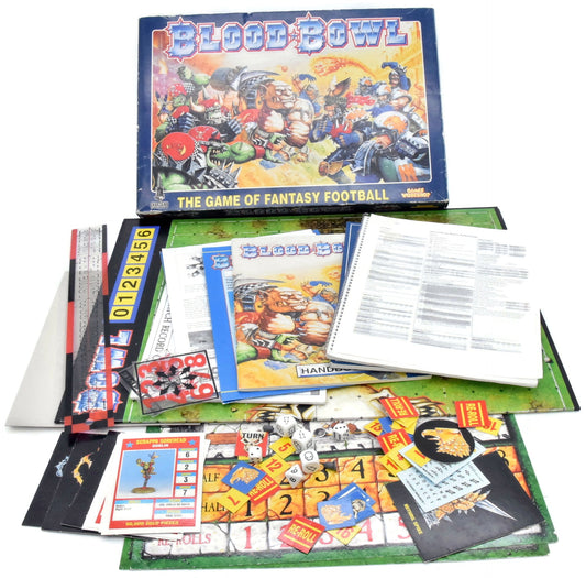 BLOOD BOWL BOX TOKENS BOOKS SCENERY NO MINIS #1 Classic Starter Fantasy
