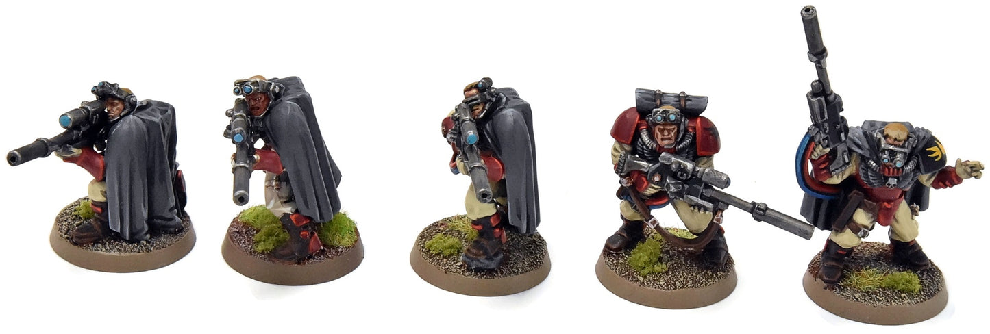 BLOOD ANGELS 5 scouts with snipers #2 PRO PAINTED Warhammer 40K