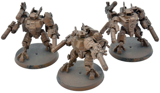 TAU EMPIRE 3 Xv8 Crisis Battlesuits #2 Warhammer 40K 5450