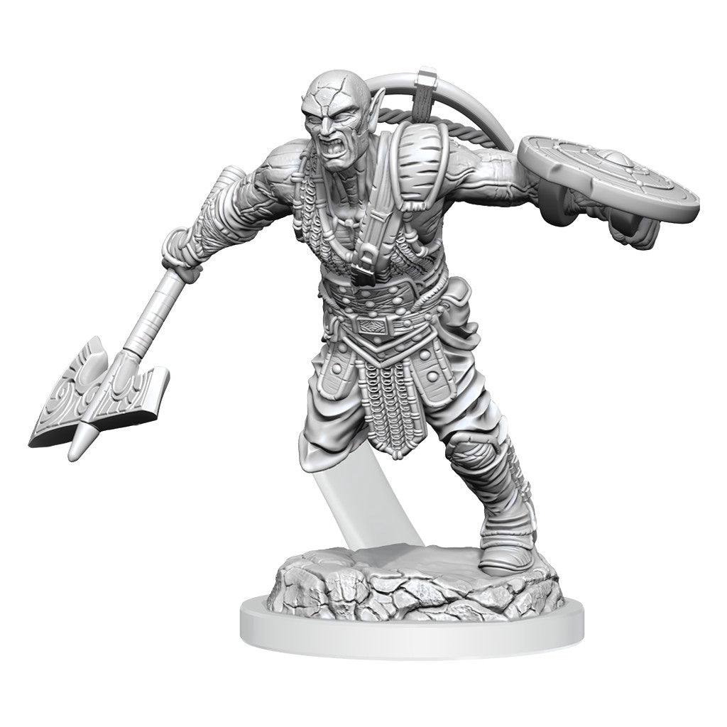 D&d Unpainted Minis Wv20 Earth Genasi Fighter