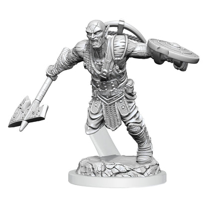 D&d Unpainted Minis Wv20 Earth Genasi Fighter