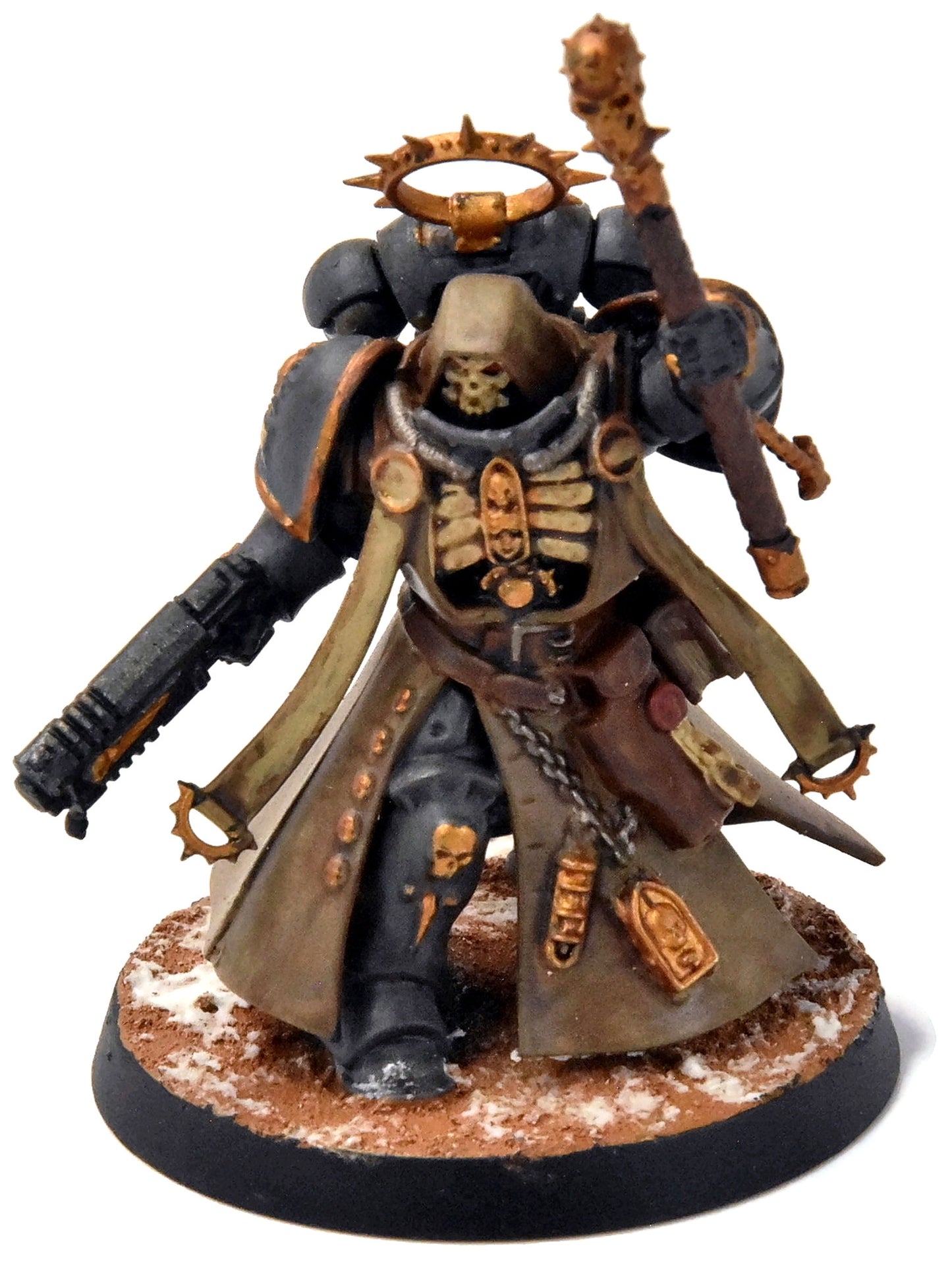 SPACE MARINES Chaplain #1 Ultramarines PRO PAINTED Warhammer 40K