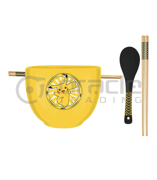 Pokémon Ramen Bowl w’ Chopsticks & Spoon
