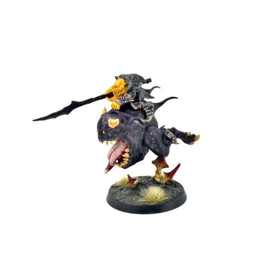 GLOOMSPITE GITZ Loonboss on Giant Cave Squig #1 WELL PAINTED Sigmar