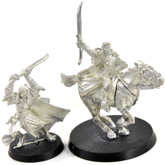 MIDDLE-EARTH Elladan Armoured Foot & Mounted #1 METAL LOTR