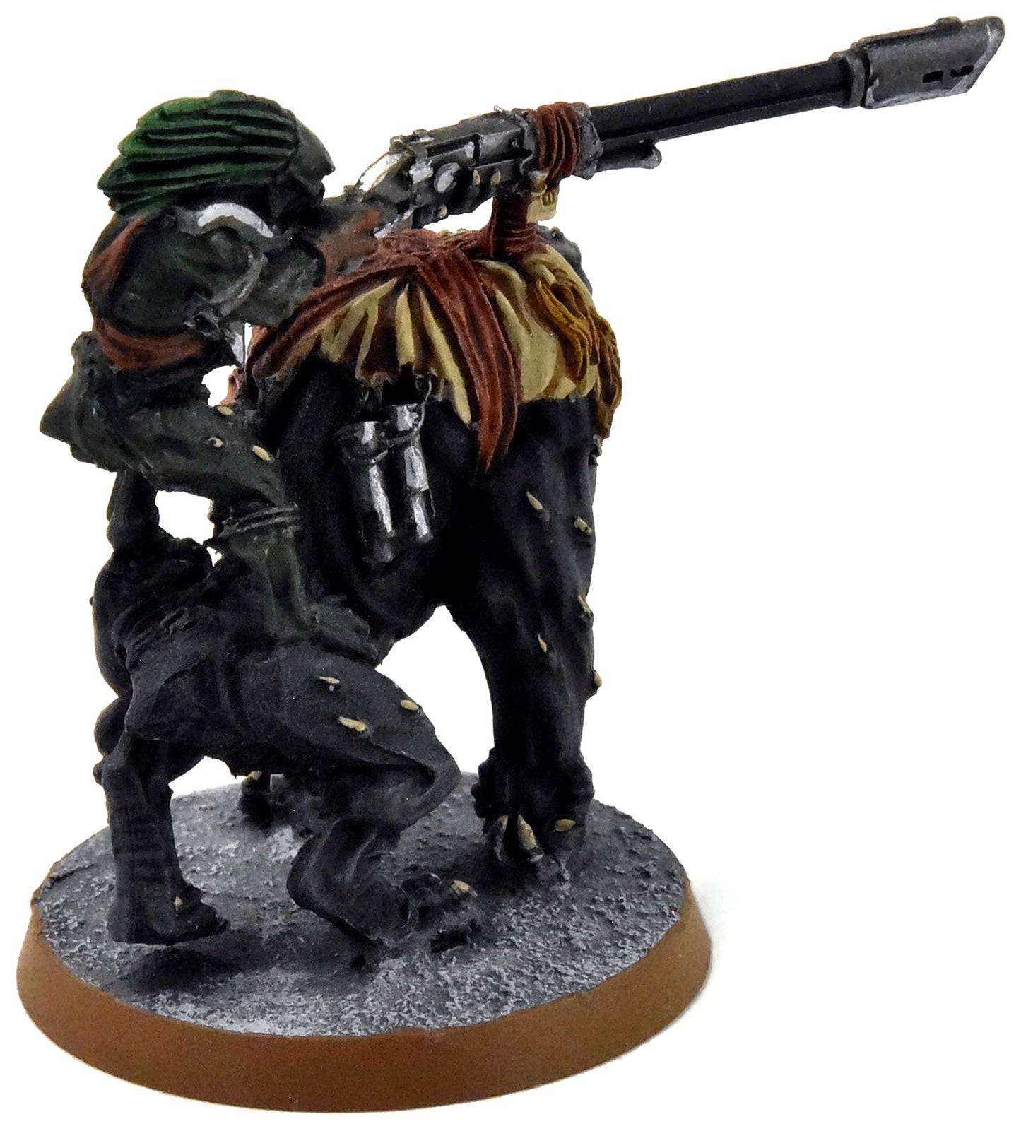 TAU EMPIRE Krootox Rider #1 OOP WELL PAINTED Warhammer 40K Finecast