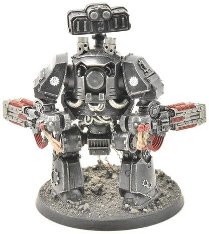 SPACE MARINES Contemptor Dreadnought #1 WELL PAINTED 40K iron hands