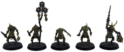 MAGGOTKIN OF NURGLE 10 Plaguebearers #6 WELL PAINTED Warhammer Sigmar