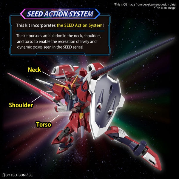 Bandai HG IMMORTAL JUSTICE GUNDAM 1/144