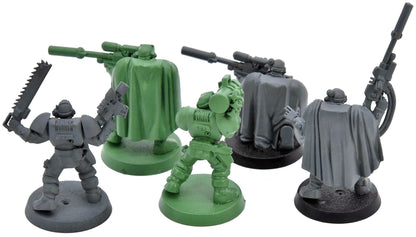 SPACE MARINES 5 Scouts with Sniper Rifles #2 Warhammer 40K