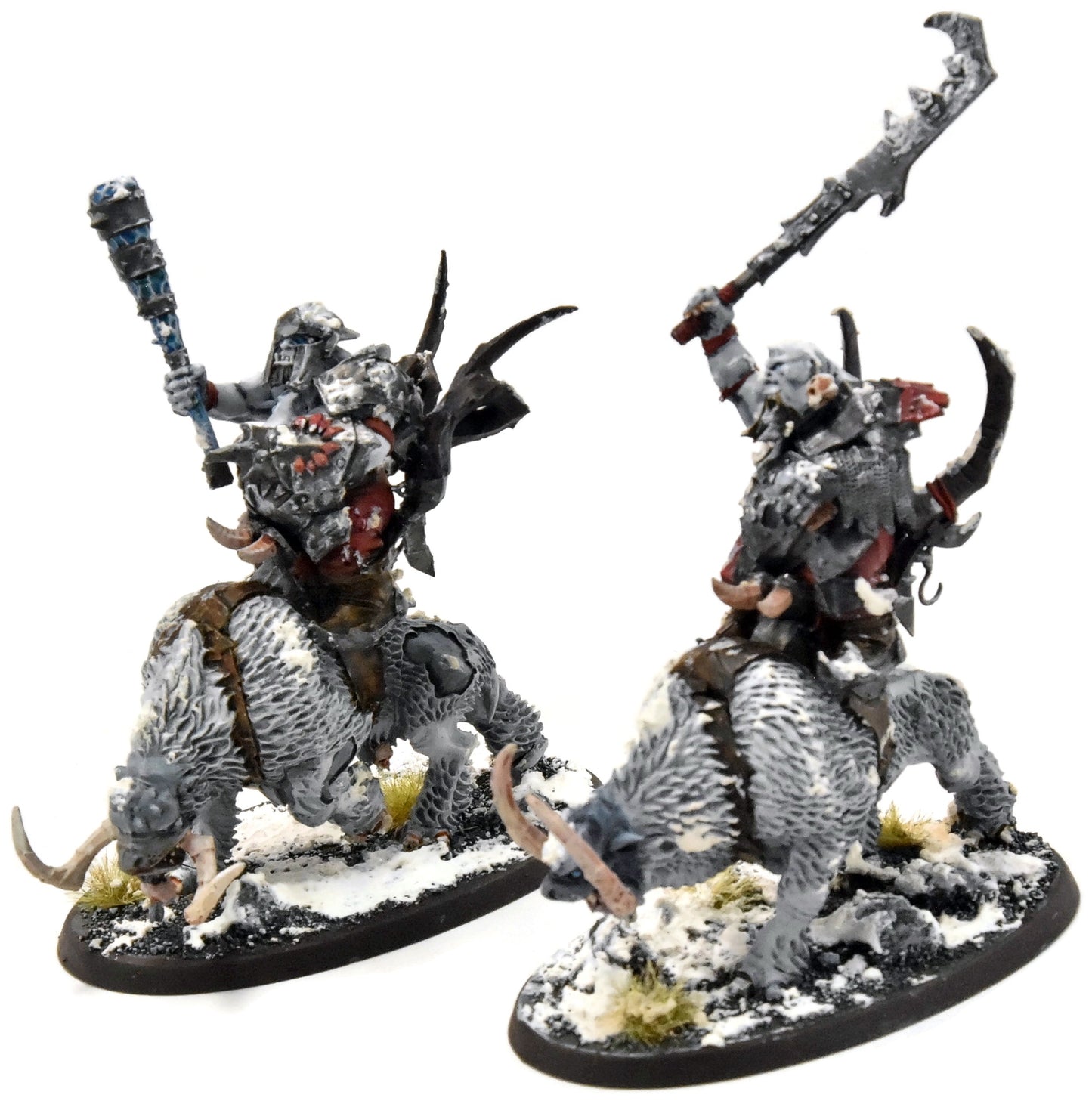 OGRE KINGDOMS Mournfang Cavalry Pack #1 PRO PAINTED Sigmar