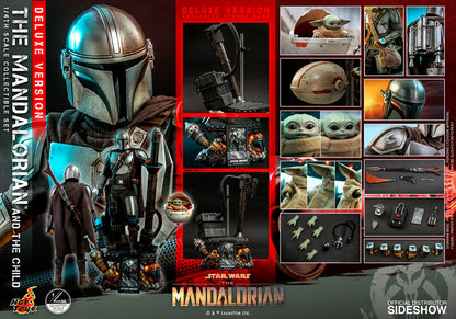 The Mandalorian™ and The Child (deluxe) Collectible Set by Hot Toys