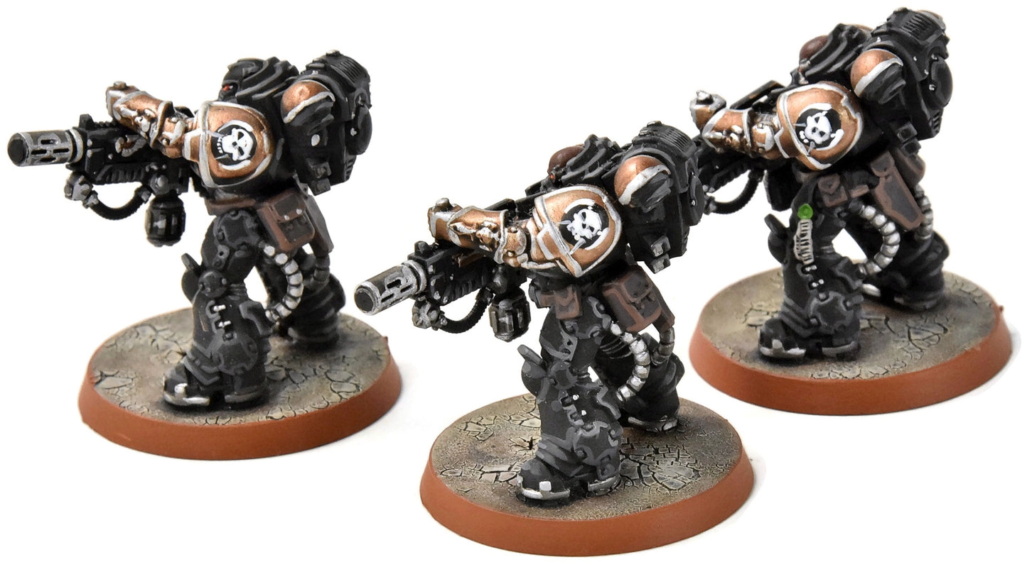 SPACE MARINES 3 Eradicators #2 PRO PAINTED Warhammer 40K