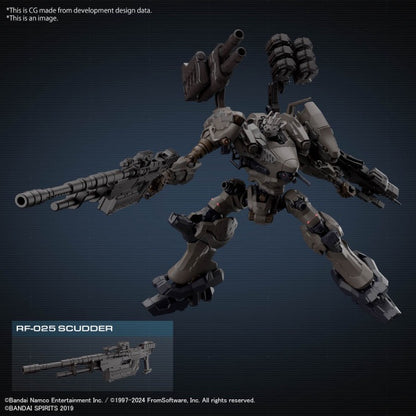 ARMORED CORE VI FIRES OF RUBICON RaD CC-2000 ORBITER NIGHTFALL 30MM Bandai
