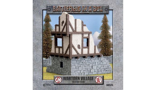 Battlefield in a box - Wartorn Village Medium Ruin