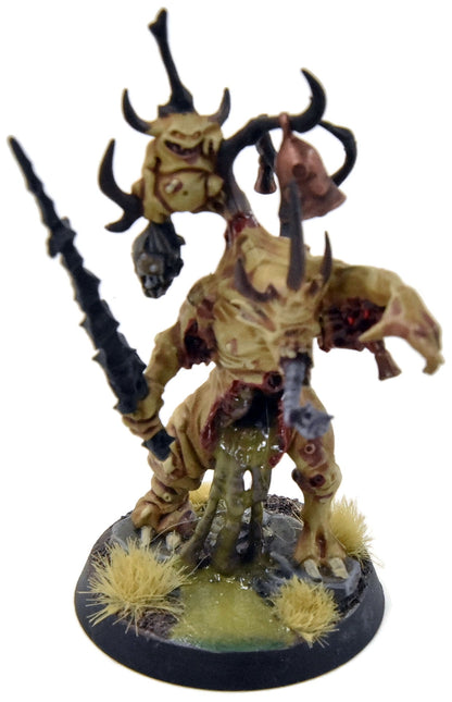 MAGGOTKIN OF NURGLE Poxbringer Herald Of Nurgle #1 WELL PAINTED Sigmar