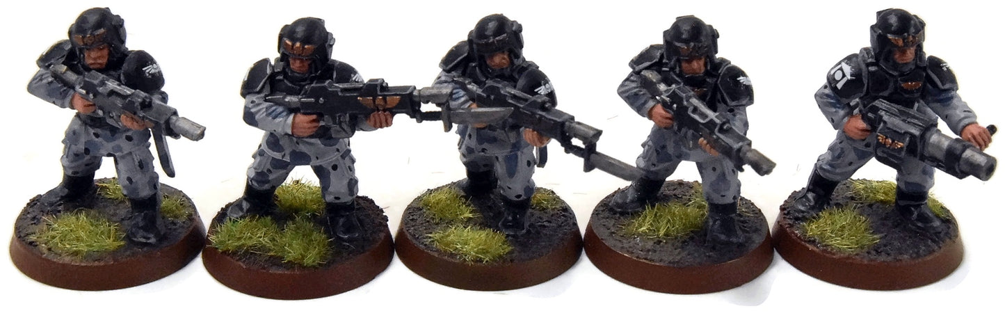 ASTRA MILITARIUM 10 Cadian Shock Troop #8 WELL-PAINTED Warhammer 40K