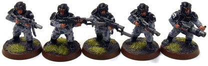 ASTRA MILITARIUM 10 Cadian Shock Troop #8 WELL-PAINTED Warhammer 40K