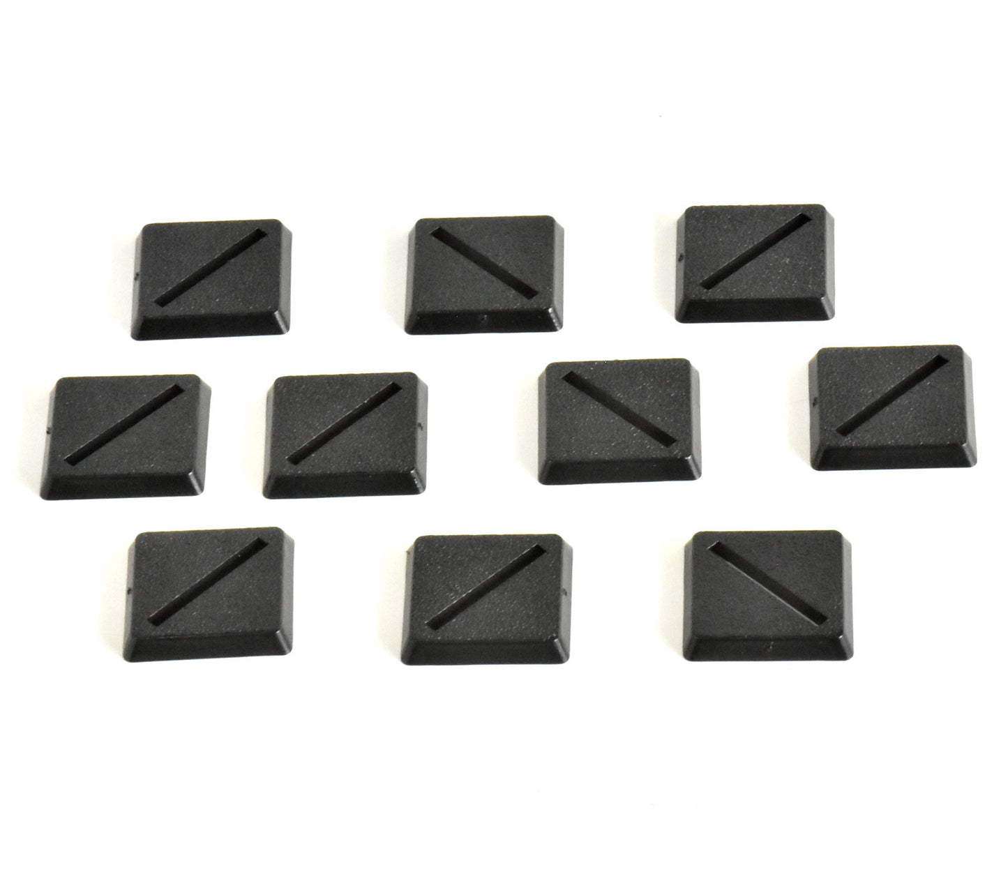 10 * 20mm Square bevel Slot Bases