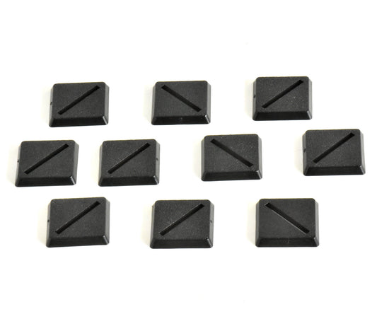 10 * 20mm Square bevel Slot Bases