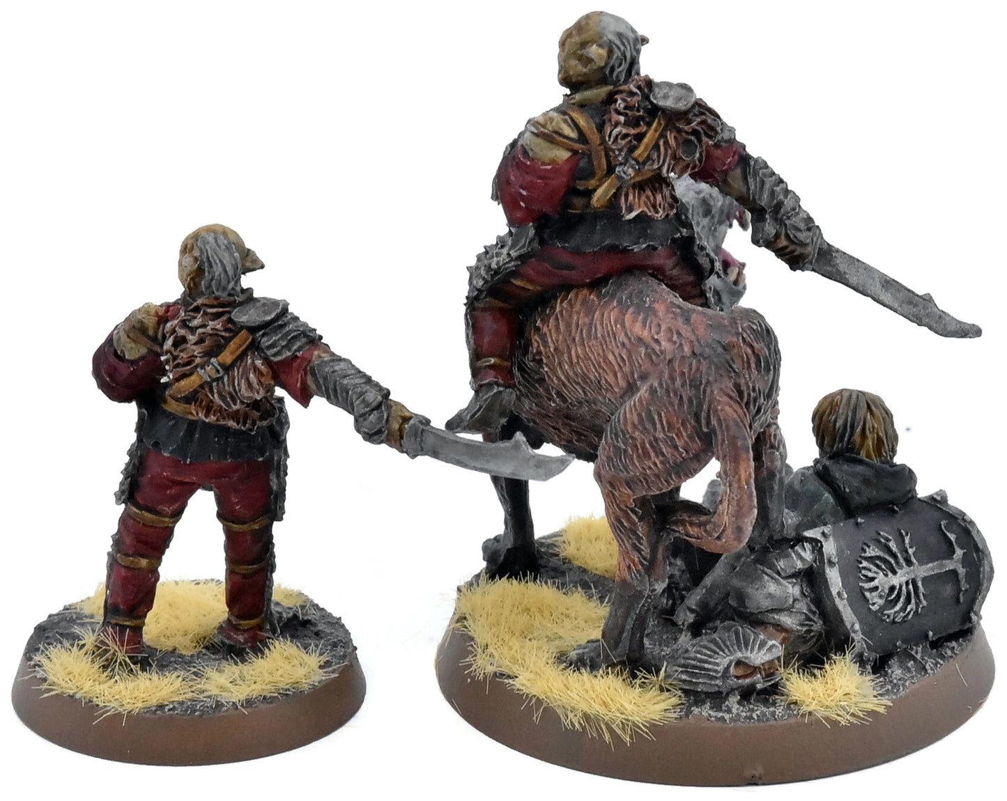 LOTR Gothmog On Foot & Mouted #1 WELL PAINTED Middle Earth Strategy Battle Game
