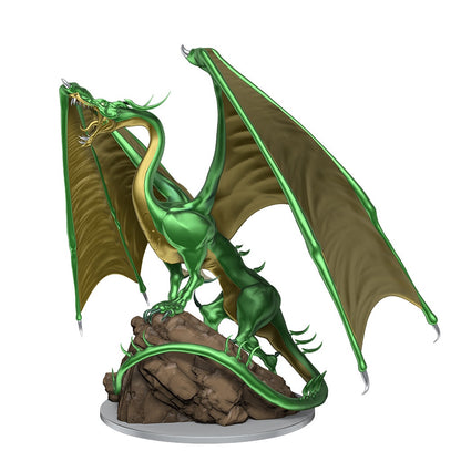 D&D Unpainted Minis Wv17 Young Emerald Dragon