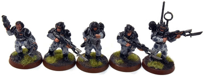 ASTRA MILITARIUM 10 Cadian Shock Troops #9 WELL-PAINTED Warhammer 40K