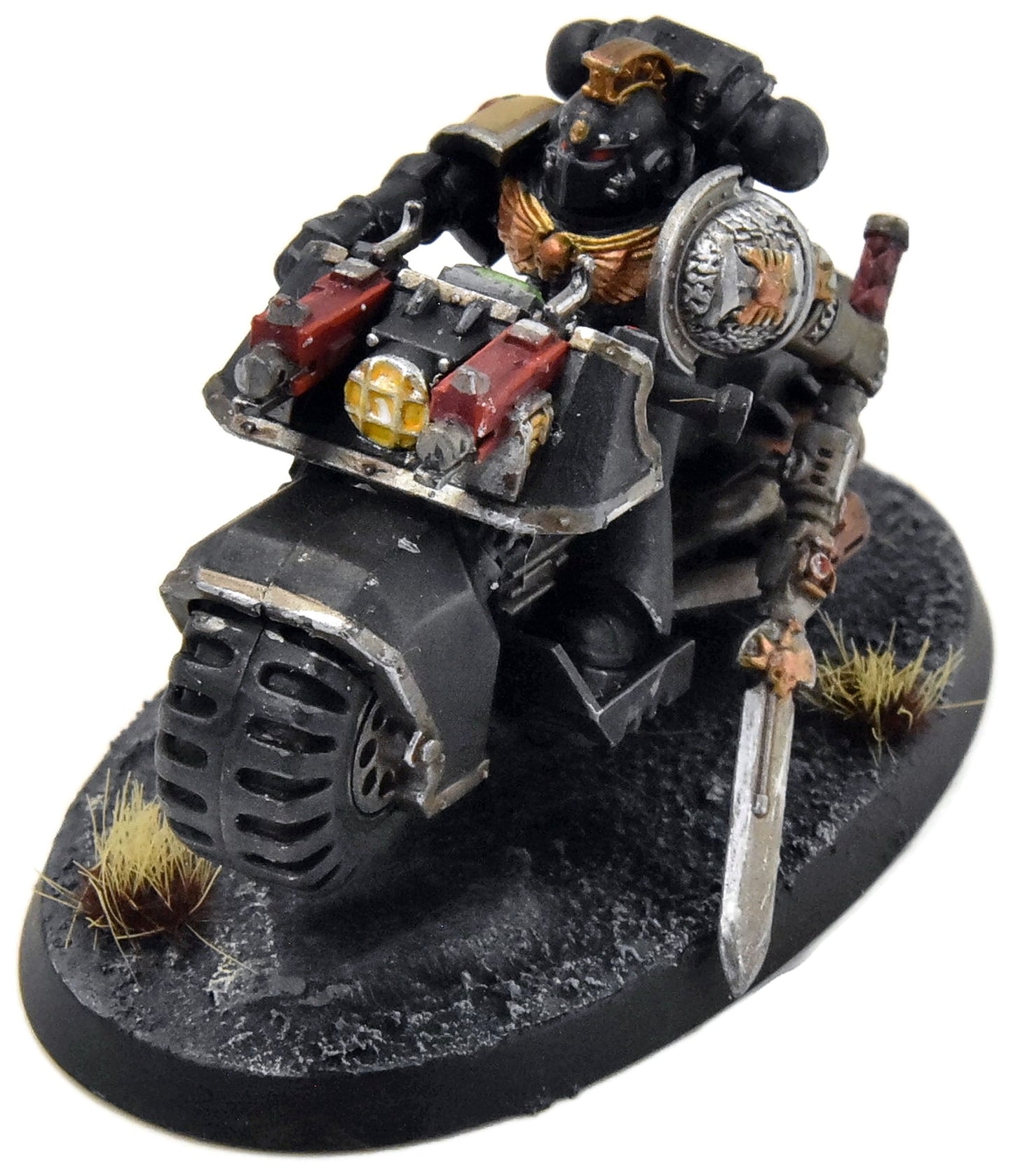 DEATHWATCH Bike Lieutenant #1 Warhammer 40K WELL PAINTED