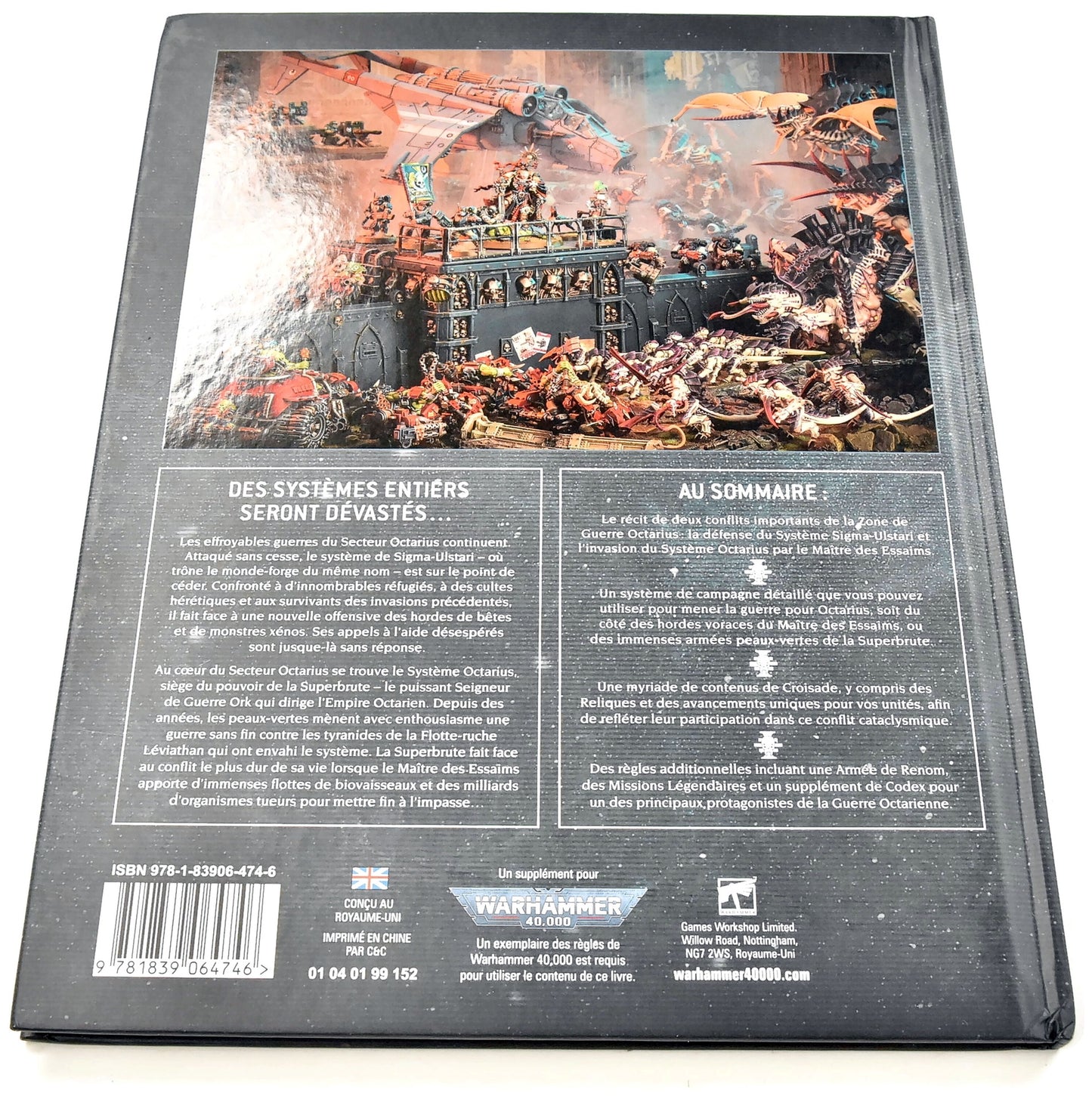 WARHAMMER Warhammer 40K Zone De Guerre Octarius Livre 2 Masse Critique  FR
