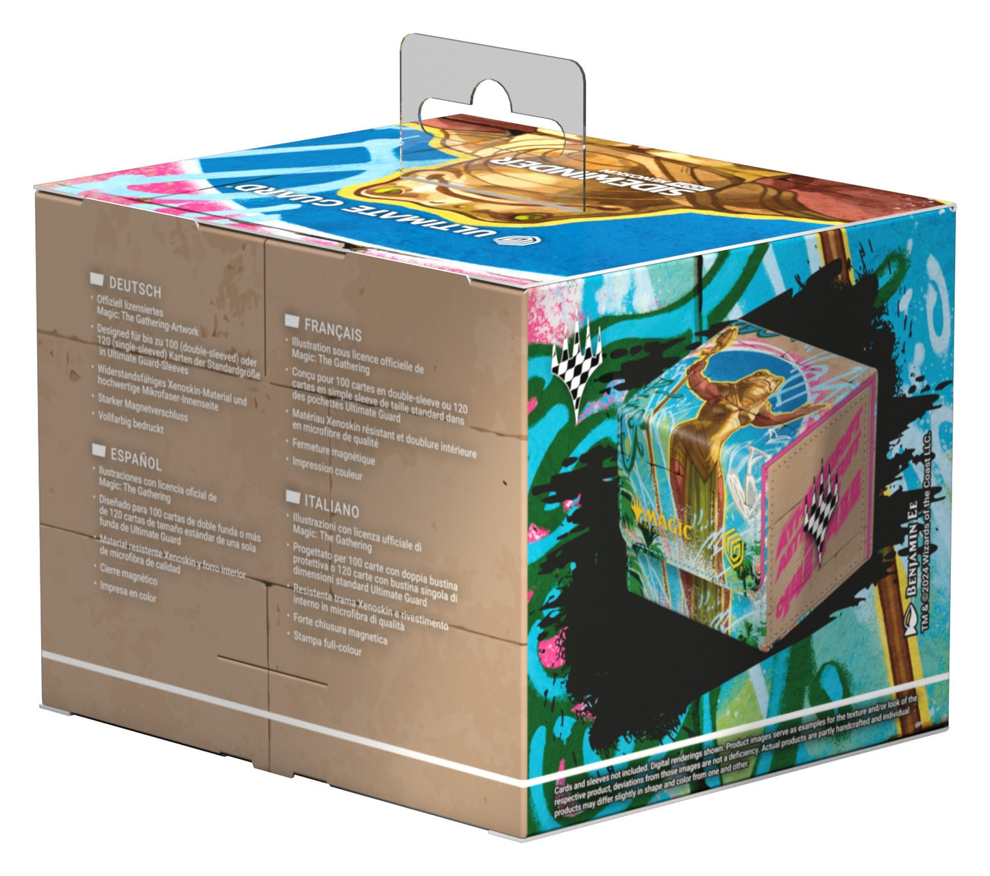 Étui de rangement Ultimate Guard Sidewinder pour plus de 100 cartes Xenoskin Magic: The Gathering Aetherdrift V6