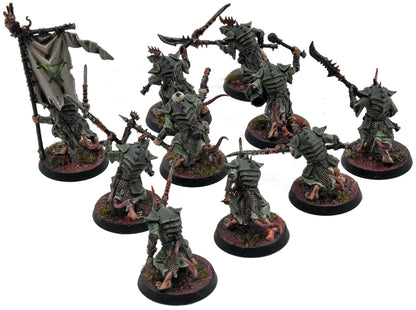 SKAVEN 10 Stormvermin #1 PRO PAINTED Warhammer Sigmar NEW SCULPT