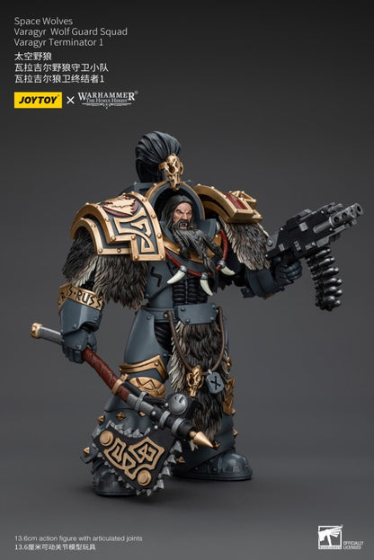 Varagyr Wolf Guard Squad Varagyr Terminator 1 Space Wolves Joy Toy