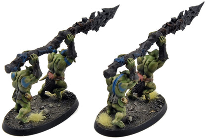 ORRUK WARCLANS 2 Savage Big Stabbas #2 PRO PAINTED Sigmar