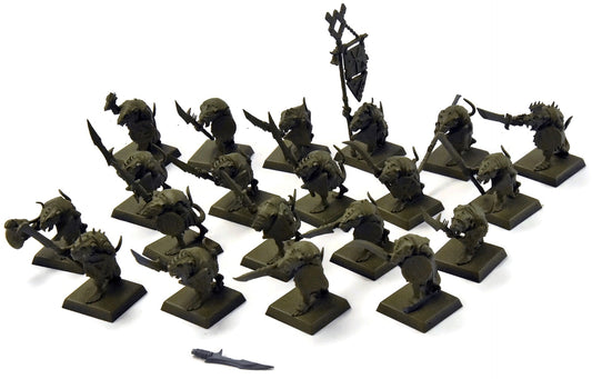 SKAVEN 20 Clanrats #11 Warhammer Fantasy
