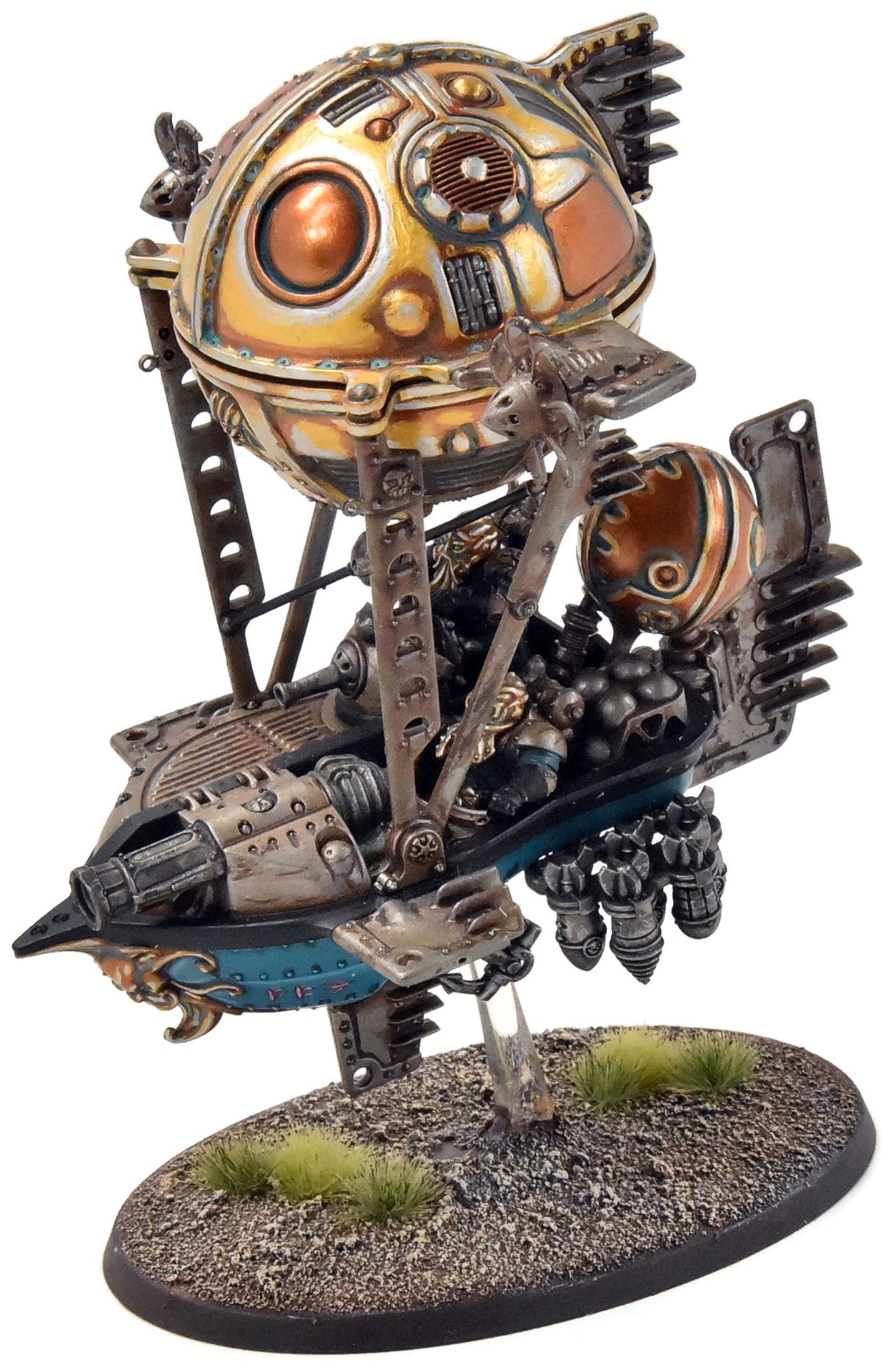 KHARADRON OVERLORDS Grundstok Gunhauler #3 PRO PAINTED Sigmar